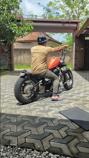 Suzuki Savage S40 hardtail bobber test ride