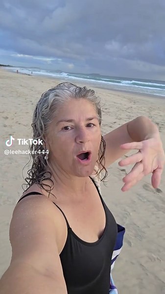 Morning Swim: Embrace Gratitude by the Beach