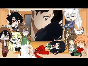 Anime characters react to eachother-inuyasha & Kagome 1/5