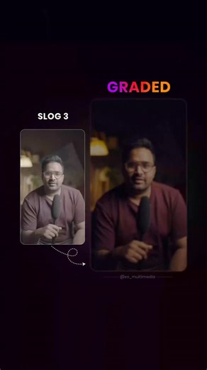 From SLOG to CINEMA 🎬💥 Raw footage tells the story. Color grading gives it emotion, depth & mood. This is why color grading is not optional — it’s what turns a normal shot into a cinematic visual. Left: Flat SLOG ⚪ Right: Graded & Alive 🎨🔥 Same shot. Different impact. #colorgrading #slog #slogtocinema #beforeafter #cinematicvideo | XO MULTIMEDIA