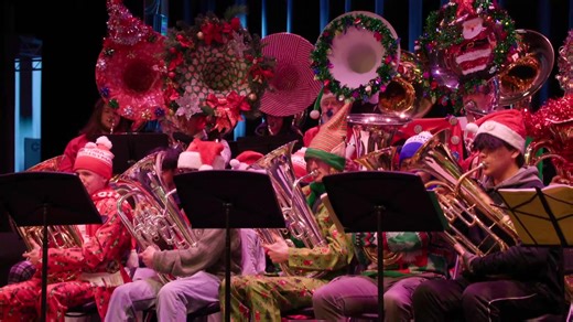 Live Tonight on Millennium Stage: 2025 is the 52nd year of Merry TUBACHRISTMAS! events which are presented throughout the world. TUBACHRISTMAS was conceived in 1974 by Harvey Phillips as a tribute to his teacher and mentor William J. Bell, born on Christmas Day in 1902. Since the first TUBACHRISTMAS was conducted by Paul Lavalle in New York City’s Rockefeller Plaza Ice Rink, musicians of all ages have gathered annually to perform traditional Christmas music arranged by American composer Alec Wil