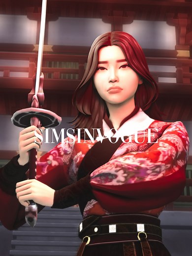 Mulan in The Sims 4: A Creative Storytelling Adventure