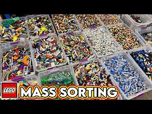 MASS LEGO SORTING! Game Changer for BULK LEGO!