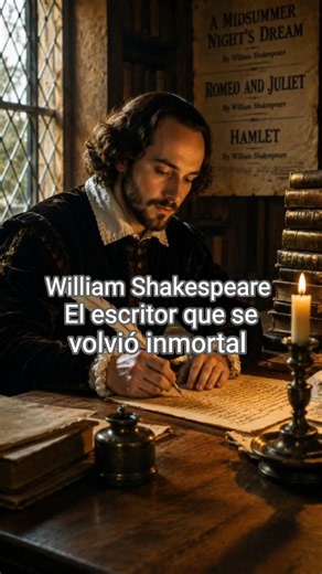 William Shakespeare, the writer who became immortal