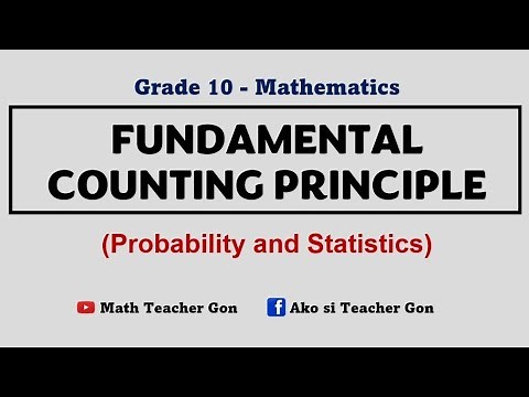 Fundamental Counting Principle Grade 10 (Permutation and Combination)