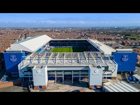 Everton FC | Goodison Park Stadium | Aerial Tour & 360' | 4K Drone Footage