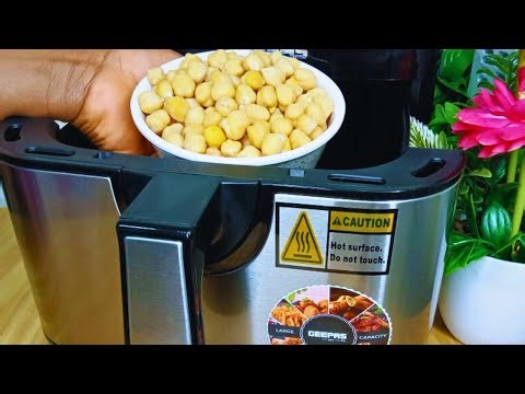 Crispy Chickpeas Air Fryer | Easy & Healthy Snacks!