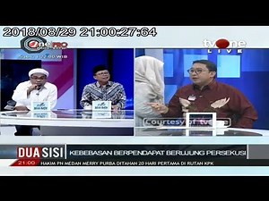 Neno Warisman Tinggalkan Debat Ali Ngabalin vs Fadli Zon di Dua Sisi tvOne