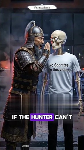 We Robbed a Bank with Sun Tzu… This Happened #skeleton #shorts