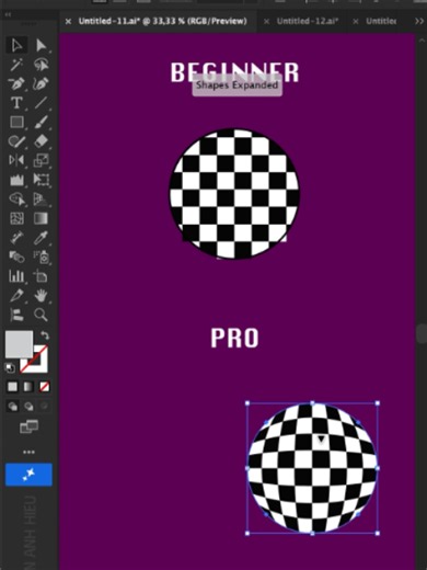 AdobeIllustrator 2026 Tips and Tricks | Instructions and tips for using Envelope Distort Make with Top Object #nguyenanhhieumda #Illustrator