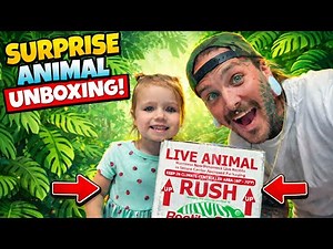 UNBOXING a SURPRISE NEW ANIMAL for my DAUGHTER 🤍