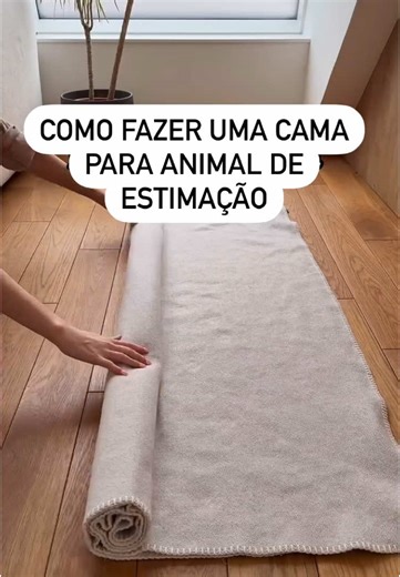 Cama Fácil para Animais de Estimação com Cobertor
