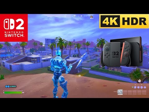 Fortnite Chapter 7 Nintendo Switch 2 Reload Gameplay (4K 60FPS)