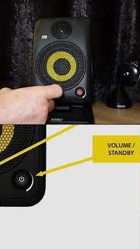 How to Use the active Studio Monitors (KRK GoAux 4)