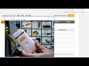 اعدادات راوتر mobinil مايفاى وتشغيل كل الشبكات ZTE MF65 - Unlock