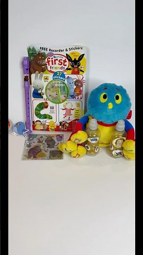 Redan fun to learn first friends magazines, issue 10/2016 with the gruffalo recorder & stickers set