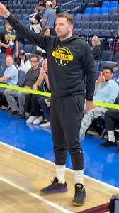 8.5K views · 83 reactions | “OH SH*T!” Luka Doncic nearly takes out our videographer with circus shot during pregame warmups  | Jonah Javad | Facebook