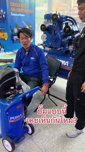 ปั๊มลมพูม่า: โซลูชันประหยัดพื้นที่เก็บ