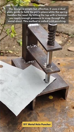 DIY Metal Hole Puncher