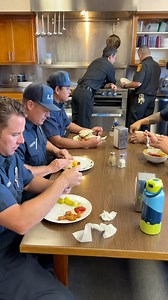 Peek into the kitchen at #LAFD Fire Station 49 and see what the crew likes to cook up! 👨‍🍳 🔥 #firefighter #firefighters #firefighterlife #firefighterposts #firefighterhumor #cookingvideos | LAFD Foundation