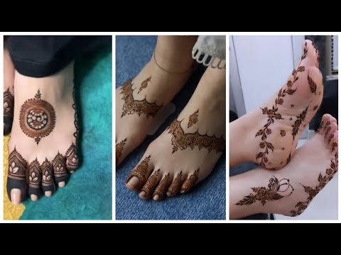 Classy Feet Mehndi Designs for Eid 2026 ✨ Elegant & Stylish Foot Henna Ideas