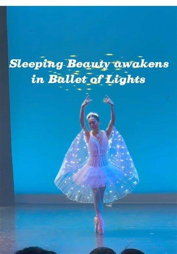 Step into a fairytale ✨🩰 Sleeping Beauty comes to life in a breathtaking Ballet of Lights, where every movement glows in the dark. A magical blend of classical ballet and luminous visuals you won’t forget. 🎟️ Tickets are on sale — click the link in my bio ✨ #BalletOfLights #SleepingBeautyBallet #LivePerformance #TorontoEvents #TheatreNight