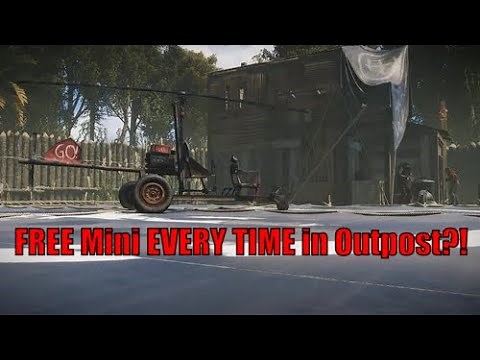 How to get FREE Mini from Outpost in Rust!