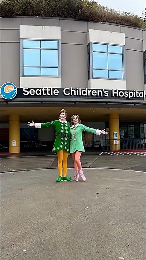 Buddy the Elf and Jovie Spread Holiday Cheer at Seattle Children's