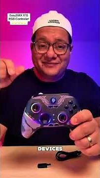 The EasySMX X15 RGB Controller is a really great pro controller! It has tri mode connectivity, and