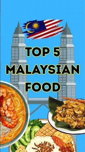 Top 5 Malaysian Foods You MUST Try 🇲🇾🔥 | Best Street Food in Malaysia