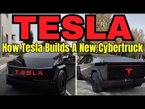 How Tesla Builds A New Cybertruck!