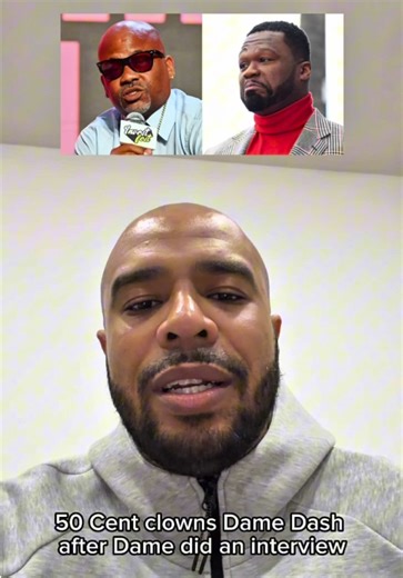 50 Cent Claps Back at Dame Dash's Remarks