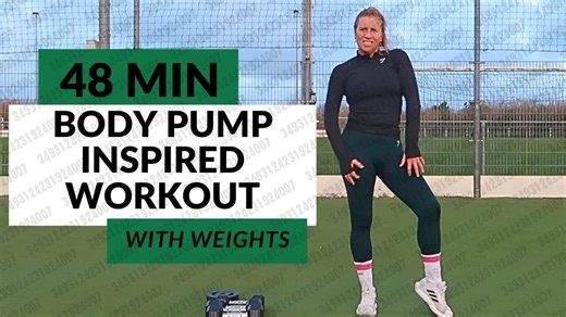 2026.01.05 【The Work-Out Zone sport】48分钟全身泵🔥力量与塑形 - 使用哑铃 - 全身锻炼