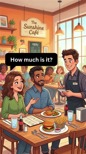 Easy English Conversation at a Restaurant | Beginner Friendly #conversation #english