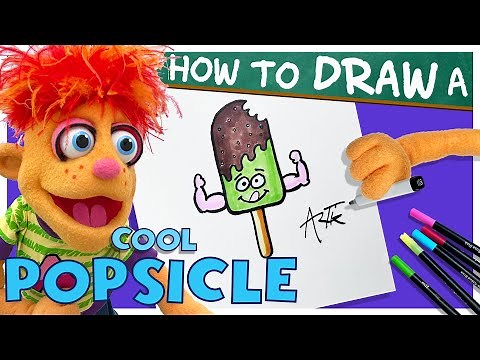 How To Draw A Cool Popsicle | Art Tutorial for Kids | Artie's Show