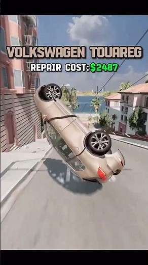 Beamng drive car crash part 1 #shorts #ytshorts