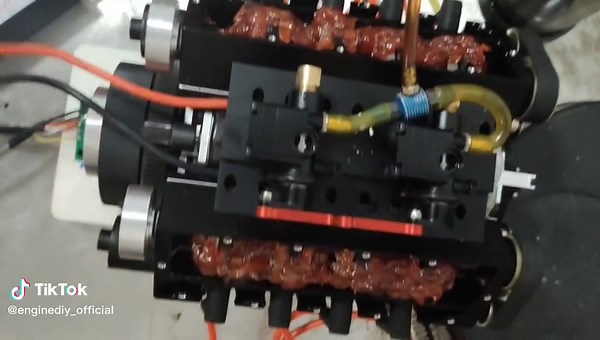 v8 gasoline test start #enginediy #engine #engineering #engineer #v8 #v8power