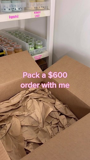 Packing these candles is really enabling my sweet tooth 🫢