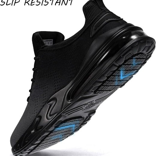 LARNMERN Men’s Non-Slip Chef Shoes – Waterproof Slip-On Work Shoes