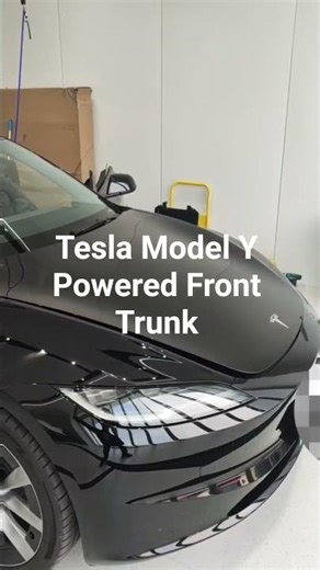 Tesla Model Y Powered Front Trunk（2025）