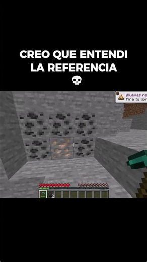 CREO QUE ENTENDÍ LA REFERENCIA... 💀 #minecraft #shorts