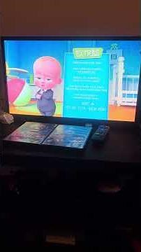 Boss baby DVD menu walk-through