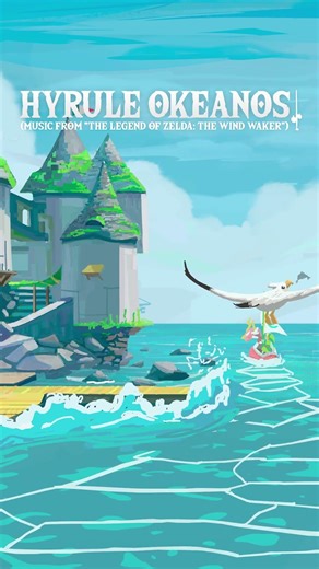 🎧Dragon Roost Island from Hyrule Okeanos—Zelda Wind Waker album!