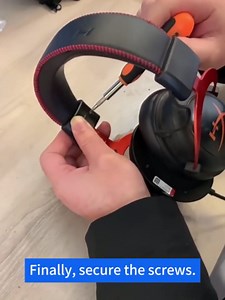 Cloud II Hinge Clamps - Replacement Hinge Side Buckles Parts for HyperX Cloud 2 / Cloud I/Cloud X/Cloud Pro/Cloud Core Wired Gaming Headsets (Right + Lift)