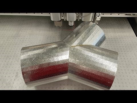 Complete Duct Work fabrication with CNC Knife Cutting Technology