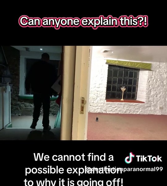 Unexplained REM Pod Activity Behind Concrete Wall