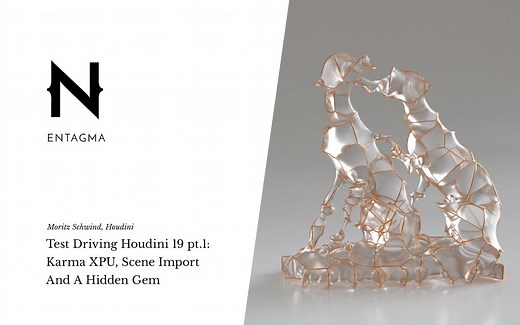 【试用Houdni 19：Karma XPU、MaterialX 和隐藏的宝石】【Hoduni教程】【野生种文字幕】【GSan分享】