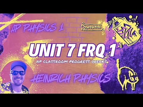 AP Physics 1: Unit 7 FRQ 1: AP CLASSROOM PROGRESS CHECK FRQ's