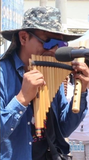 Peruvian Pan Flute Player in Pisco. #travel #tripsphotosandvideos #peru #flute #flutemusic #music