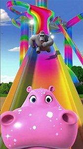 Magic Slide! Watch Animals Change Colors While Sliding